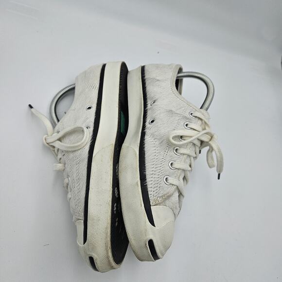 Converse Clot Jack Purcell Low Top Ox White Fur 'Giant Panda' Shoes M 6.5 W-8 - Picture 7 of 9
